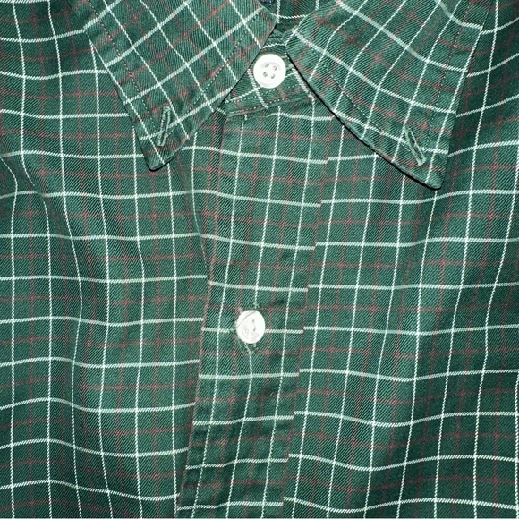 Ralph Lauren Classic Fit Size Large Windowpane Plaid Brown Pony Western Cowboy - Picture 12 of 14